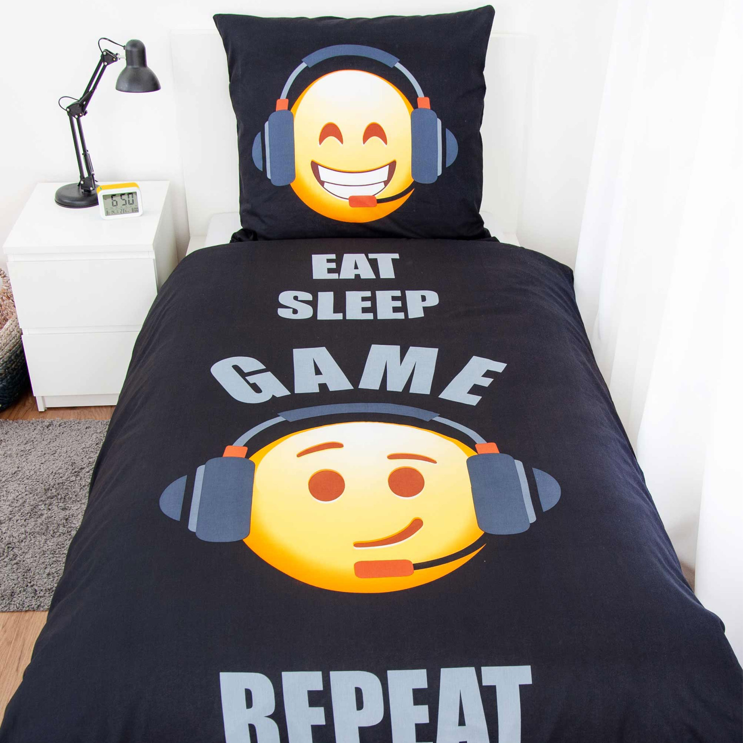 Emot!x Bettwäsche-Set ‘Gaming’ Gesamtaufnahme
