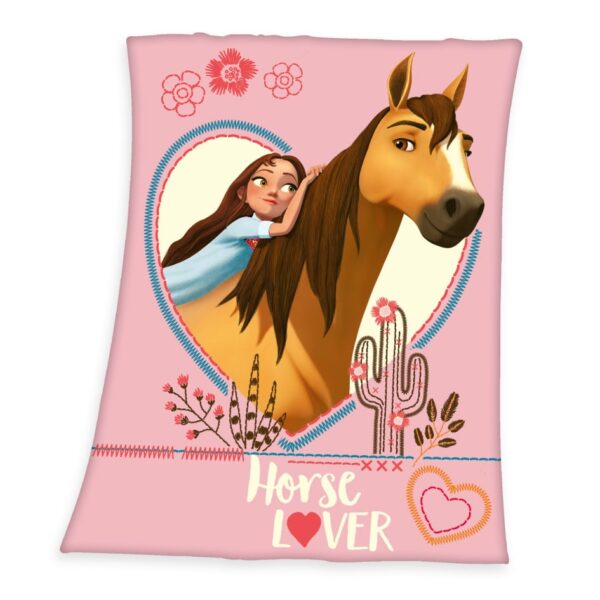 Produktbild Spirit Kuscheldecke Horse Lover