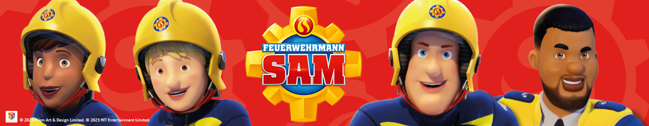 Banner Feuerwehrmann Sam