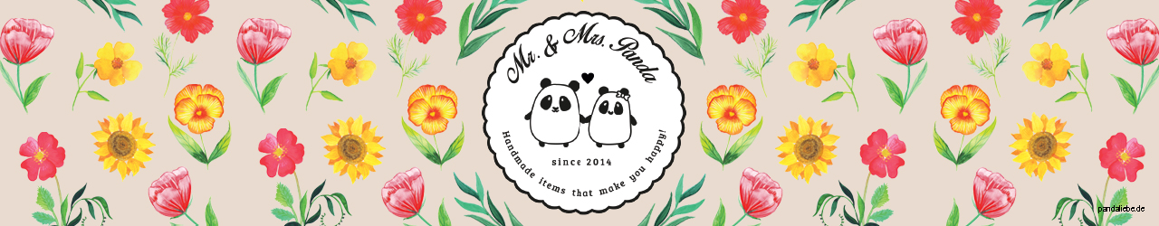 Banner Mr. & Mrs. Panda