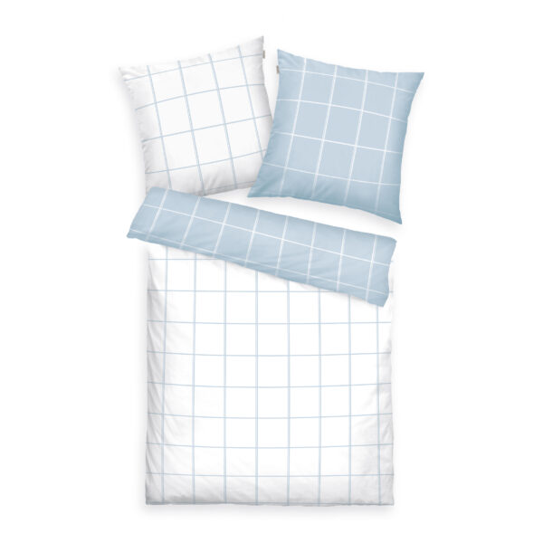 TOM TAILOR Set Di Biancheria Da Letto Bold Stripes – 80x80 + 135x200 Cm – 100% Cotone, Fantasia Rigata, Corallo Caldo E Salvia Fresca, Con Cerniera