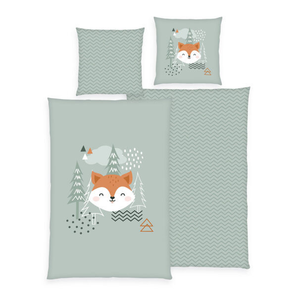 Produktbild Young Collection Winterbettwäsche-Set Nordic Forest