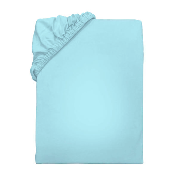 Produktbild babybest Young Collection Spannbettlaken Hellblau