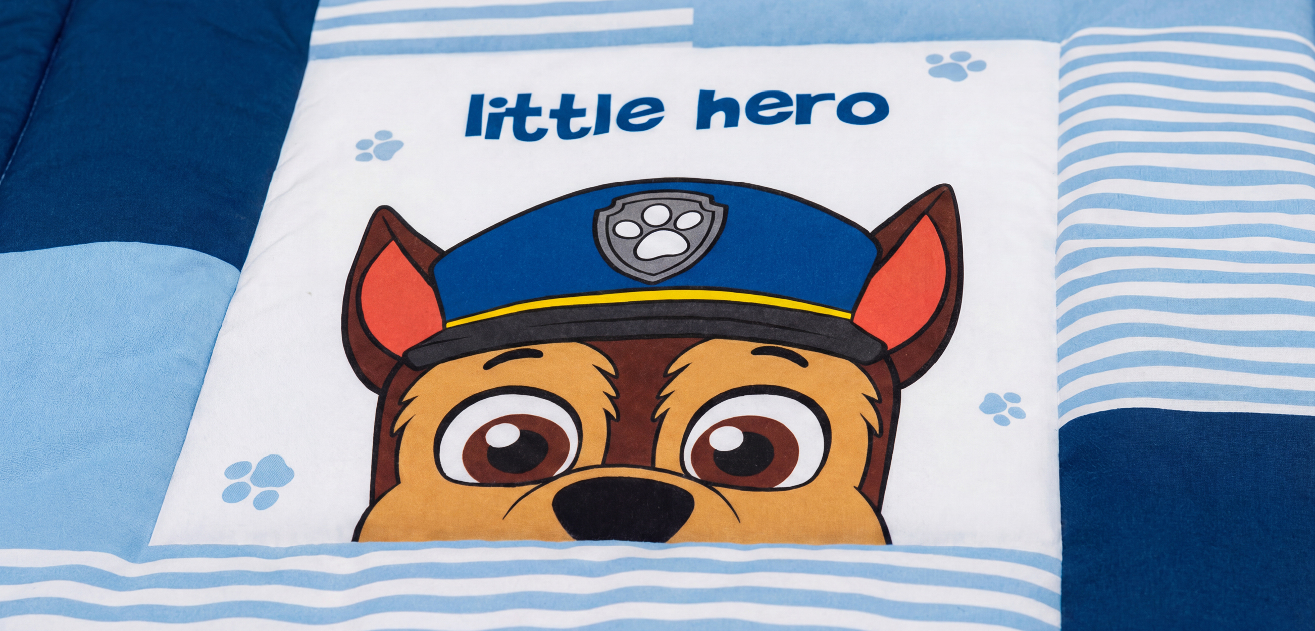 Paw Patrol Krabbeldecke in der Nahaufnahme.