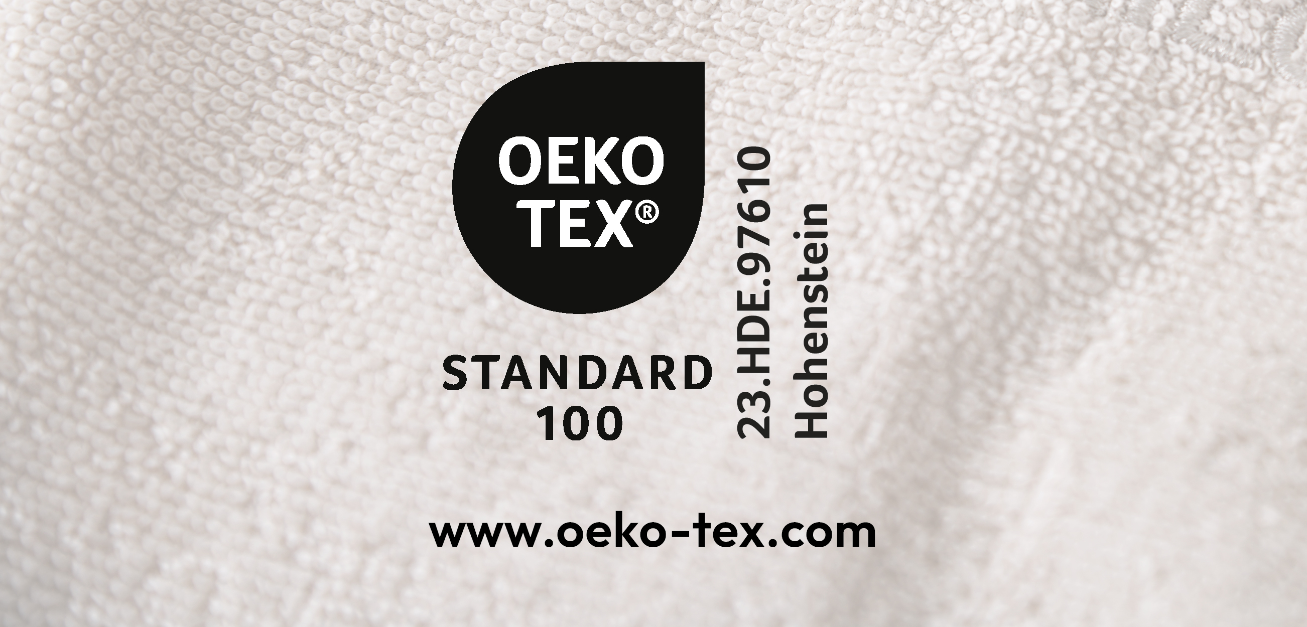 Alle Surf Ponchos sind Ökotex Zertifiziert.