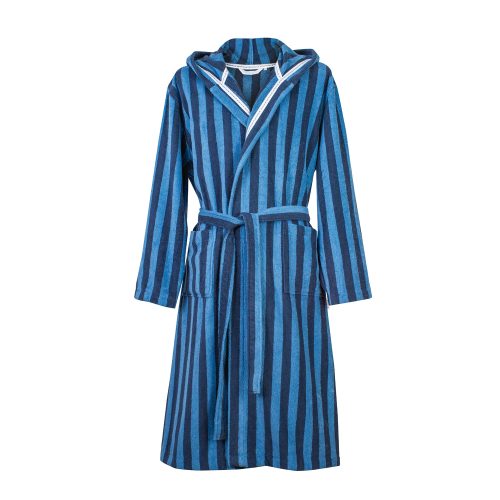 Produktbild Tom Tailor Kimonobademantel Medium Stripes Dark Navy Cool Blue