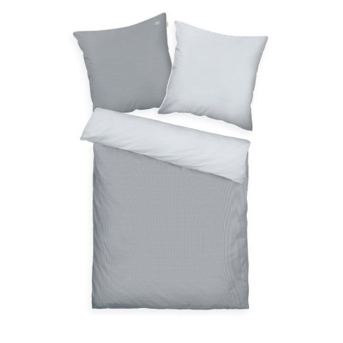 Produktbild Tom Tailor Bettwäsche Fine Stripes Moody Grey & Light Grey