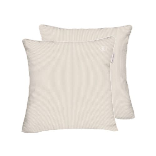 Produktbild Tom Tailor Kissenhülle Fine Stripes Sunny Sand & Off White