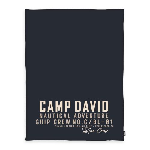 Produktbild CAMP DAVID Kuscheldecke Blue Crew Navy