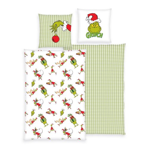 Produktbild Grinch Winterbettwäsche Set Merry Grinchmas
