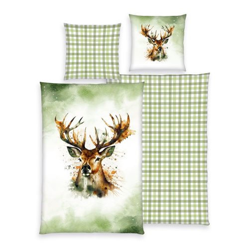 Produktbild Home Edition Winterbettwäsche-Set Hirsch