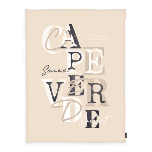 Produktbild SOCCX Kuscheldecke Cape Verde Sand