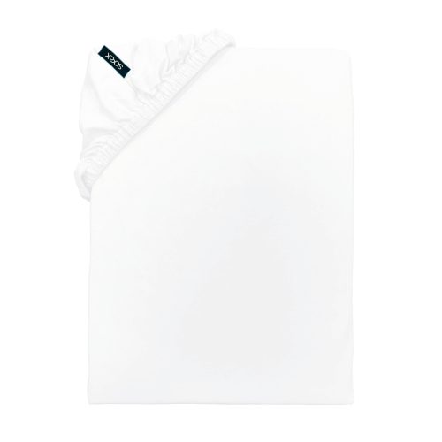 Produktbild Soccx Spannbettlaken Weiß
