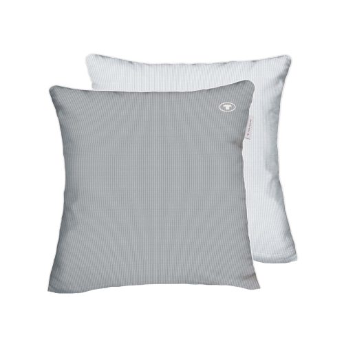 Produktbild Tom Tailor Kissenhülle Fine Stripes Moody Grey & Light Grey