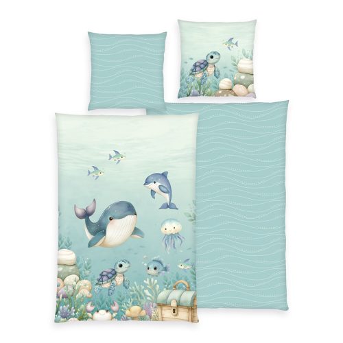 Produktbild Young Collection Bettwäsche-Set Ozeanfreunde